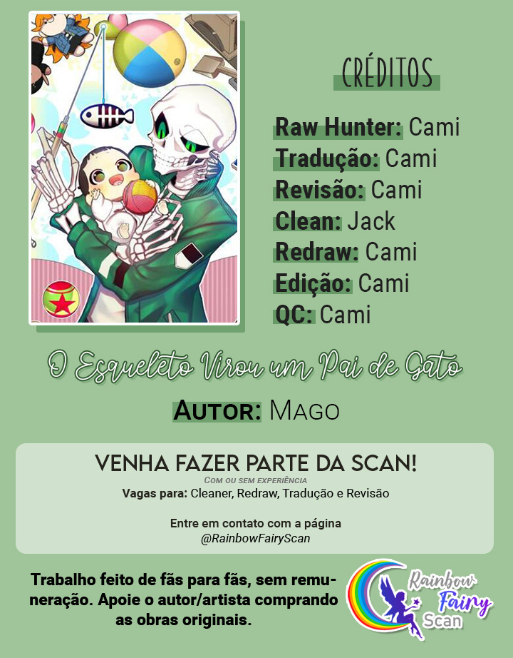 O esqueleto virou um pai de gato-Chapter 44